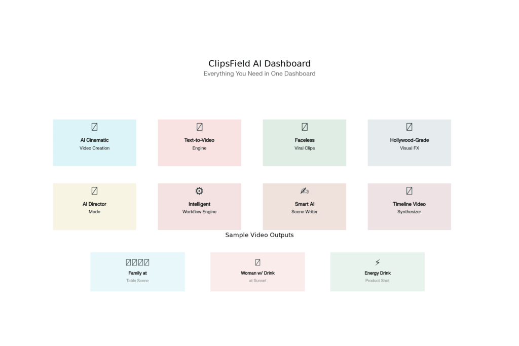 ClipsField AI Dashboard